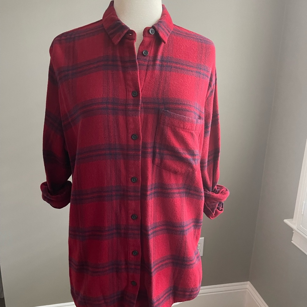 Madewell flannel shirt. LIKE NEW!